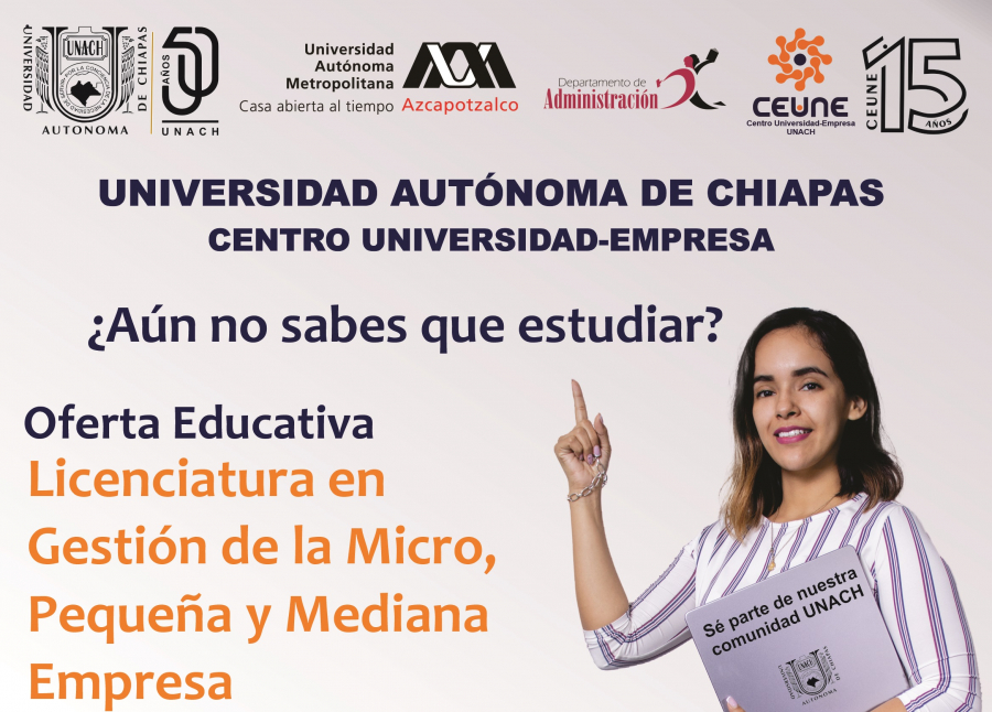 Oferta Educativa Licenciatura en Gestión de la Micro, Pequeña y Mediana Empresa