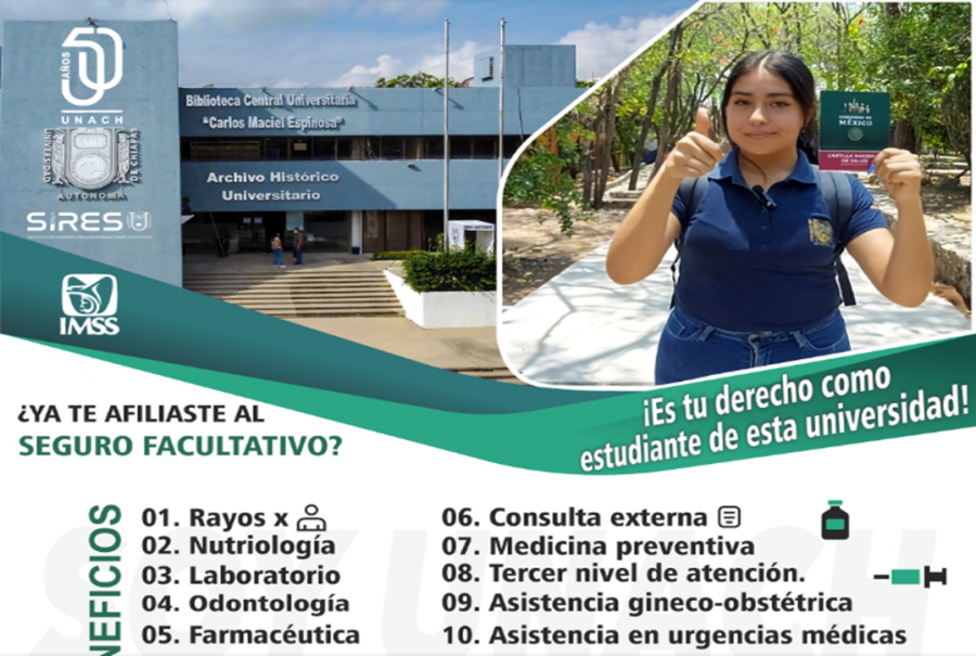 ¿Ya te afiliaste al Seguro Facultativo?